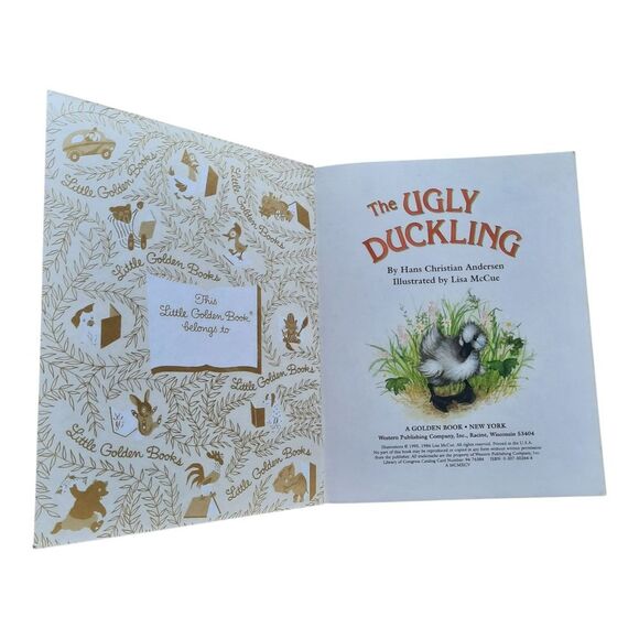Little Golden Books Set - The Happy Golden ABC & The Ugly Duckling - Picture 5 of 6